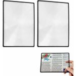 Leisei - loupes de cartes 3x (300%) feuilles de loupe fresnel loupe de page pour personnes agées vieux ... Leisei - loupes de cartes 3x (300%) feuilles de loupe fresnel loupe de page pour personnes agées vieux ...
