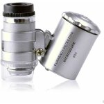 Loupe éclairante 60x loupe poche mini microscope de poche loupe uv détecteur de monnaie bijoutier loupe ... Loupe éclairante 60x loupe poche mini microscope de poche loupe uv détecteur de monnaie bijoutier loupe ...