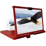 Loupe d'�cran de t�l�phone portable pliable 30, 5 cm - support 3d hd pour t�l�phone portable - pour films, ...