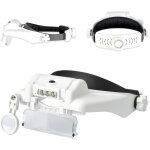 Fishtec - loupe frontale grossissantes et eclairante - 3 lumières leds - 6 grossissements dont 3 combinaisons ... Fishtec - loupe frontale grossissantes et eclairante - 3 lumières leds - 6 grossissements dont 3 combinaisons ...