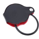 Loupe grossissement x 8 modes loupe avec mini loupe mains anti - rayures housse de protection en simili ... Loupe grossissement x 8 modes loupe avec mini loupe mains anti - rayures housse de protection en simili ...