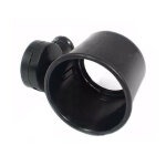 Live house - loupe d'horloger monoculaire grossissement 10 fois coleur de noir champ de vision clair