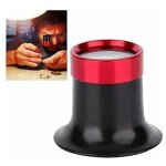 Loupe d'horloger, r�paration de loupe oculaire en alliage d'aluminium 10x pour lecture tous les travaux ...