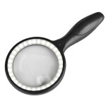 Loupe lecture 30x 60x la loupe avec 33 lumi�res led loupe led loupe en anglais - m�ga loupe de lecture ...