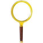 Loupe de lecture x10 - loupe de poche pour apprendre les personnes �g�es - lecture de livres de journaux ...