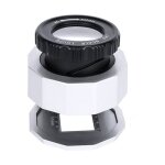 Loupe led pliable  grossissement rglable 30x, miroir de table en mtal avec chelle, loupe  bijoux ...