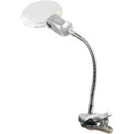 Shining house - loupe pince lampe led clipser outil rparation flexible mtal pour personnes ges lecture ...