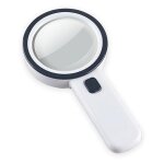 Loupe portative 30x, 12 led, pour lecture, inspection, bijouterie et loisirs cratifs