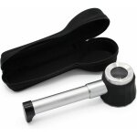 Loupe a poser - presse papier - syst�me touch - dioptrie : grossissement x5 - eclairante 3 led - id�al ...