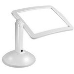 Loupe rectangulaire avec lumineuse led, loupe pleine page loupe avec lumi�re mains libres a4 pleine page, ...