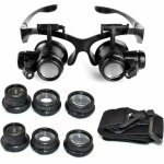 Alovez - loupe serre tête loupe frontale lunettes grossissantes allumage led grossissements de 10x, 15x, ... Alovez - loupe serre tête loupe frontale lunettes grossissantes allumage led grossissements de 10x, 15x, ...