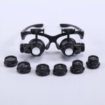 Loupe serre tête loupe frontale lunettes grossissantes allumage led grossissements de 10x, 15x, 20x et ... Loupe serre tête loupe frontale lunettes grossissantes allumage led grossissements de 10x, 15x, 20x et ...