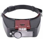 Aougo - loupes, loupe serre tte avec lampes  led loupe loupe mains libres 1, 5 x 3 x 6, 5 x 8 x pour ...