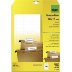 Lp725 �tiquette � ins�rer pour dossier suspendu 58 mm x 18 mm - sigel