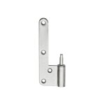 Paumelle mâle hb130 - réglable - gauche - en l - m - 789091 Paumelle mâle hb130 - réglable - gauche - en l - m - 789091