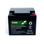 Lucas - batterie plomb etanche stationnaire et cyclage vrla agm lslc42 - 12 12v 42ah.