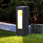 Led borne eclairage exterieur 'jenke' en aluminium