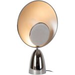 Lucide castamar lampe de table diam. 25, 5 cm led 1x8w 2100k chrome Lucide castamar lampe de table diam. 25, 5 cm led 1x8w 2100k chrome