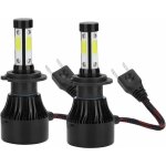 Lucky - 88 - 2pcs v�hicule x7 - cob 6500k h7 led phare auto car lampe ampoule en aluminium abs