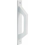 Lucky - 88 - amig - poign�e � lignes droites en aluminium blanc pour portes coulissantes ou rabattables ...