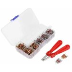 Lucky - 88 - dmonte obus de valve outil , outils pour valves de pneus valve core remover et 242pcs valve ...