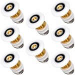 Lucky - 88 - roulettes de rechange pour porte coulissante de douche - lot de 8 - diamtre 25mm