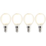 Lot de 4 ampoule led e14 p45 mat 3, 5w 360lm 2700k - luedd