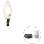 Ampoule led intelligente e14 b35 4, 5w 470lm 2700k - luedd