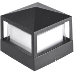 Lumi�re de colonne ext�rieur pour portail / villa ip65 �tanche aluminium - jardin, paysage, pelouse, ...