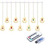 Lumi�res de d�coration de no�l, 50 led 3m guirlande lumineuse usb �tanche guirlandes lumineuses lumi�res ...