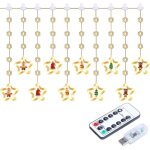 Lumi�res de d�coration de no�l, 50 led 3m guirlande lumineuse usb �tanche guirlandes lumineuses lumi�res ...