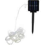 Lumi�res ext�rieures de ficelle de parapluie de puces de l'�nergie solaire 120led pour la d�coration ...