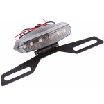 Lumire de frein de moto, led feu de frein de queue plaque d'immatriculation de montage du support titulaire ...