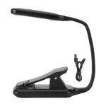 Lumire de lecture, lampe lecture rechargeable,  9 led pour lire au lit avec 3 luminosits, facile clipser ...