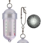 Lumire led de leurre de pche sous - marine tanche lumire attirant les poissons de nuit