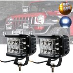 Lumière led de tir latéral, éclairage stroboscopique flash cube secours de voiture 45w 12 pods lampe ... Lumière led de tir latéral, éclairage stroboscopique flash cube secours de voiture 45w 12 pods lampe ...