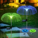 Lumière solaire extérieur, 2 pièces lampe solaire pour méduse, etanche ip65 pour jardin, pelouse, terrasse, ... Lumière solaire extérieur, 2 pièces lampe solaire pour méduse, etanche ip65 pour jardin, pelouse, terrasse, ...