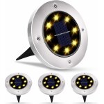 Lumire solaire extrieure 8 led 4 pcs projecteur de jardin lumire solaire tanche ip65 dcoration de ...