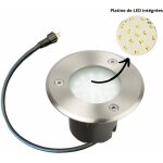 Spot encastrable leds int�gr�es diam�tre 10cm - 230v - 500 lumens