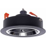 Luminaire encastr� redondo noir 1xar111 gu10