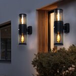 Luminaire ext�rieur, applique avec d�tecteur de mouvement, luminaire de jardin, luminaire de fa�ade, ...