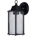 Luminaire ext�rieur endura classic m e27 noir, ip43, bo�tier en aluminium, verre transparent, sans ampoule, ...