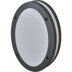 Luminaire extrieur endura classic orbi w, applique murale, e27, gris fonc, aluminium, installation ...