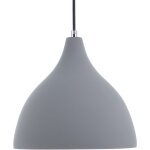 Luminaire lampe suspension scandinave grise effet bton pltre e27 max. 40w idale pour salon chambre ...