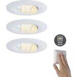 Paulmann ? luminaire encastrable led 15w 92999 ? blanc chaud � lumi�re du jour ? protection ip65 pour ...