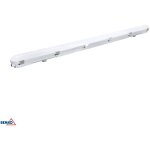 Luminaire led hermetic alwir 3 - 46w - 7800lm - 4000k - ip66 - gris - 1465x75x73mm