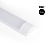 Barcelona led ? luminaire led lin�aire 18w 60cm ? blanc froid 6500k ? ip20 ? �clairage efficace pour ...
