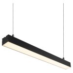 Luminaire lin�aire led philips 2835 60cm 20w 2700�k ip40 finition noire [1916 - nslnl600mm - p - ww]