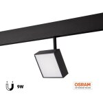 Luminaire magn�tique carr� � led 48v - 9w - cri90 - osram chip