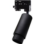 Luminaire mica zoom track noir 3 circuits